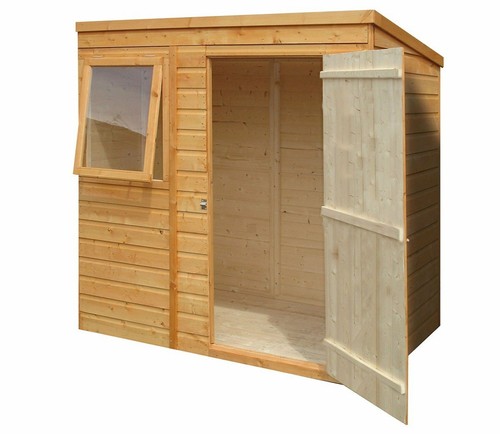 6x4 shiplap garden - 6x4, pent