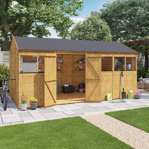 Garden shed wooden - wooden,