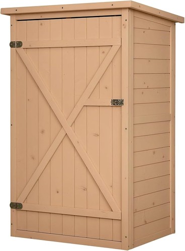 Wooden garden shed - wooden, –