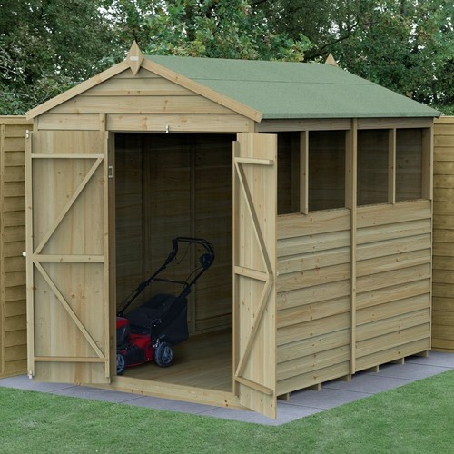 8x6 wooden garden shed - 8x6,