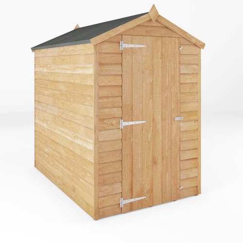6x4 garden shed single door - shed,