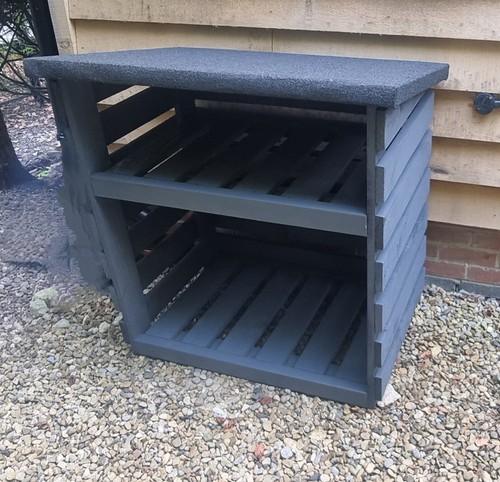 Wooden log storage - wooden,