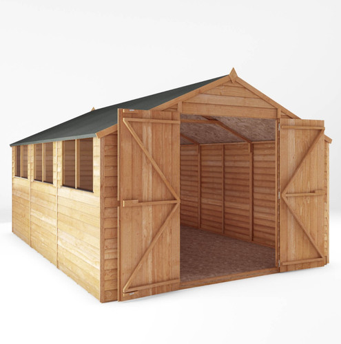 10x15 wooden garden - wooden, shed