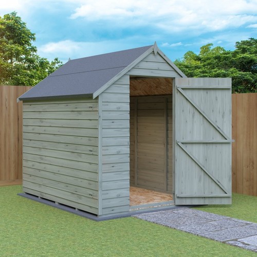 7x5 wooden garden shed apex - 7x5,