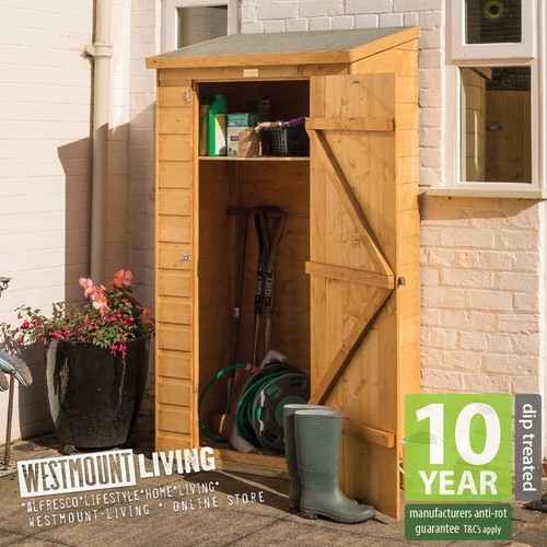 Small lockable wooden - lockable, garden