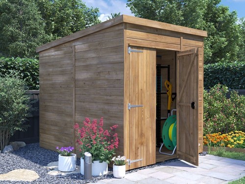 Wooden bike shed 6ft - 6ft, 8ft