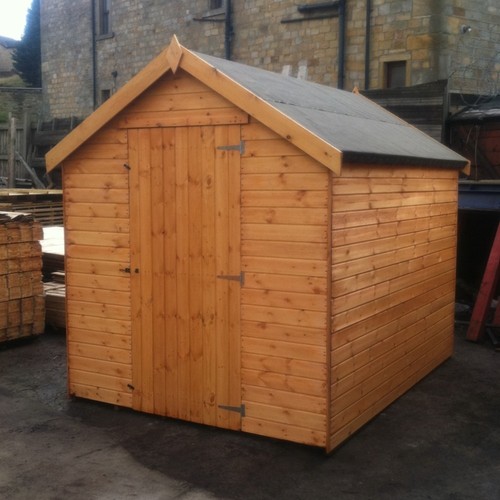 8x6 wooden garden shed apex - 8x6,