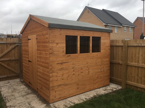Heavy duty wooden shed - 8,