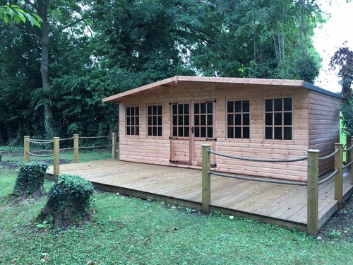Wooden 10 chalet - 20,