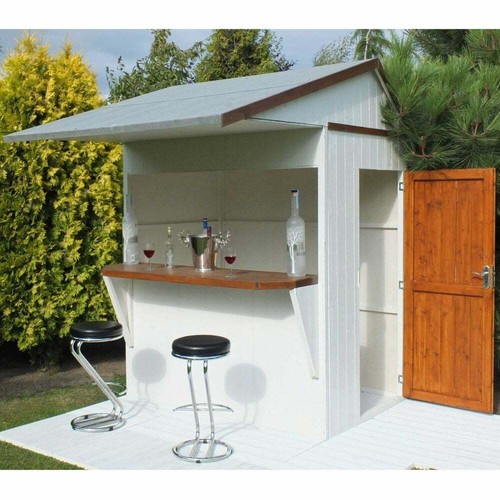 6x4 garden bar shed - 6x4,