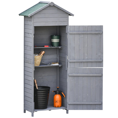 Garden shed wooden - garden,
